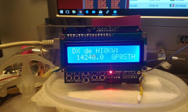 Arduino DX Cluster Client