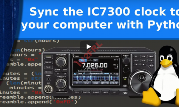 Aggiornamento automatico del orologio su IC-7300