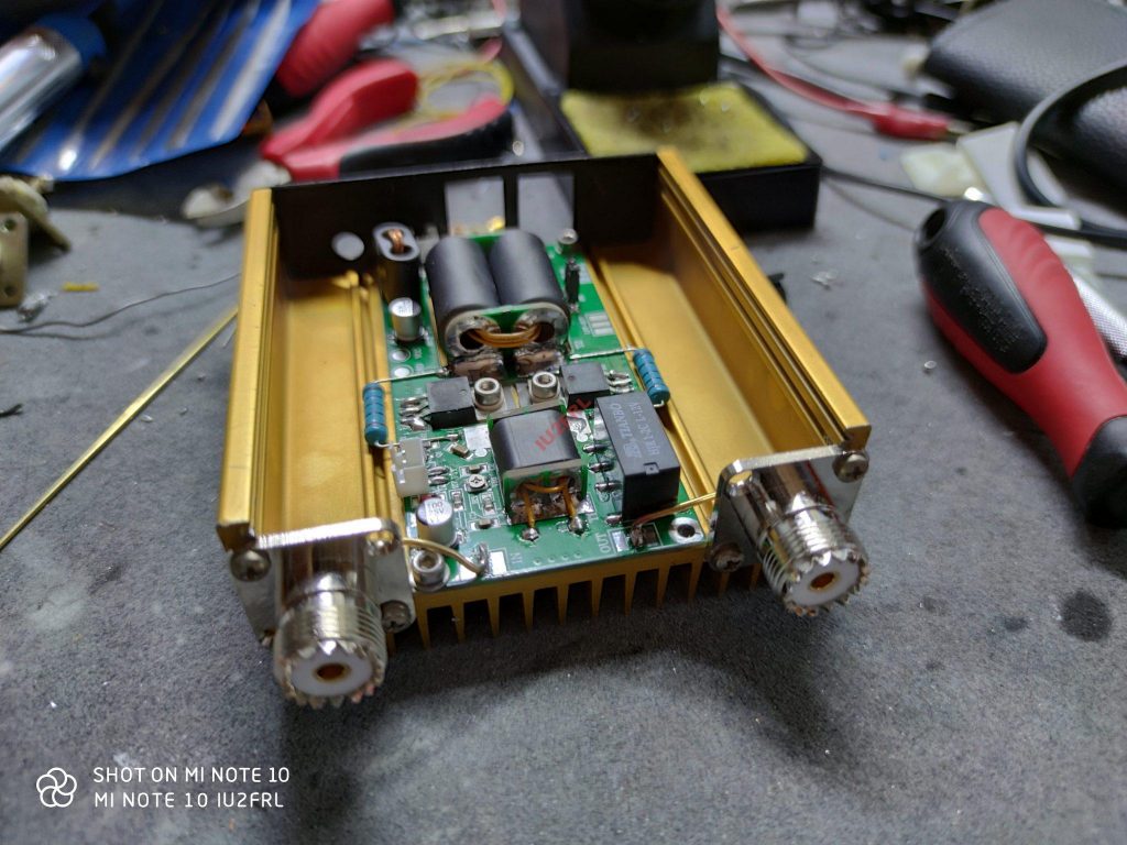 DIY Kit amplificatore HF per apparati QRP