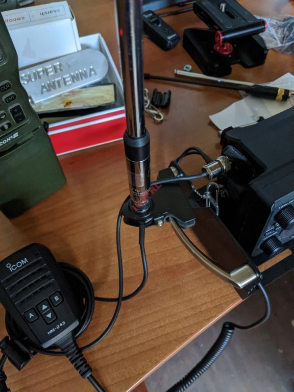 NR770 Antenna su Icom 705