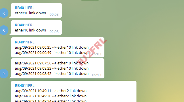 Notifiche di LOG via Telegram su Mikrotik RouterOS