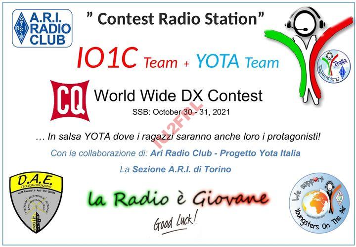 CQ WW 2021: YOTA Italia a IO1C